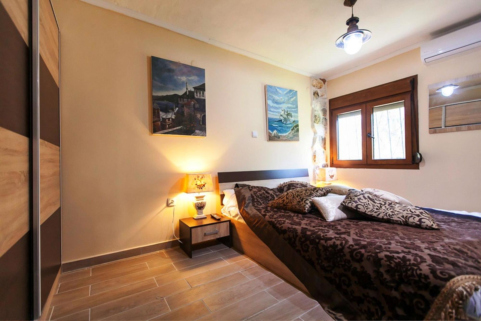 ניאה מודאניה Villa Laskari Sea View מראה חיצוני תמונה