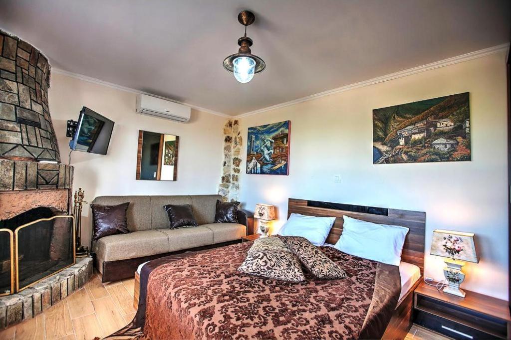 ניאה מודאניה Villa Laskari Sea View מראה חיצוני תמונה