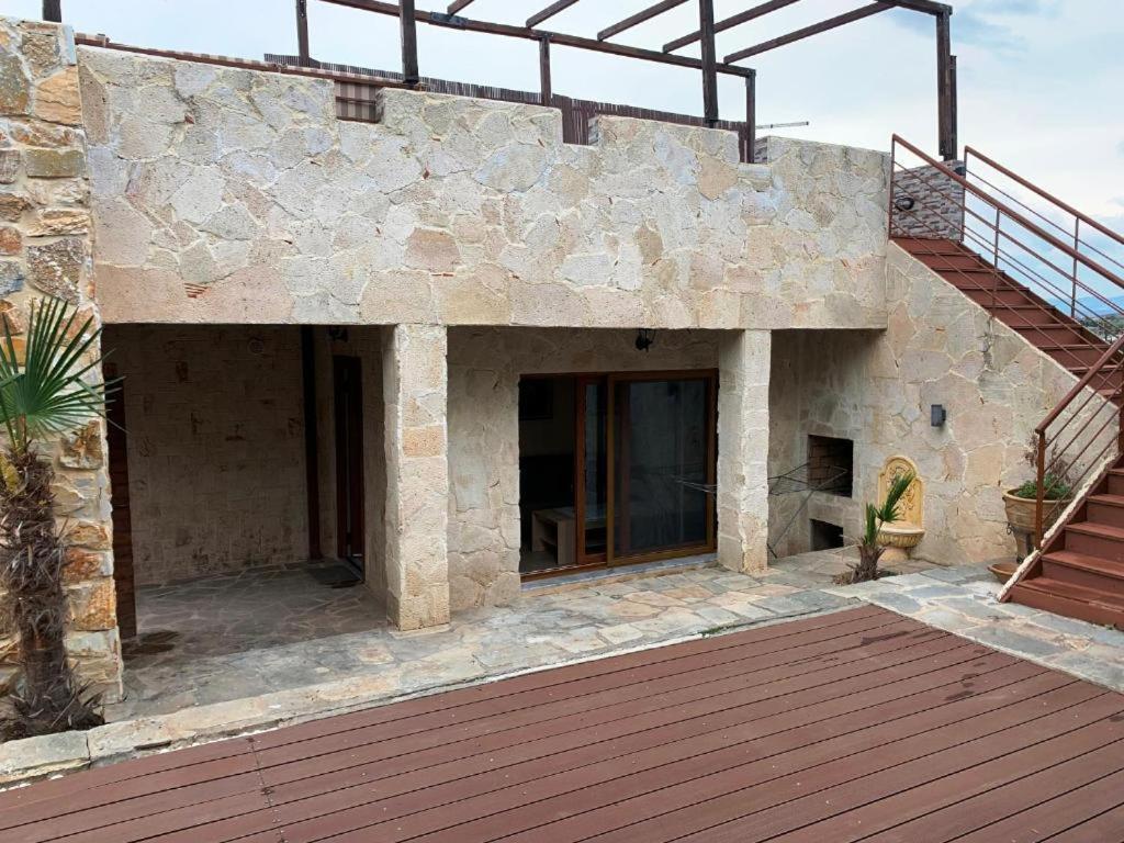 ניאה מודאניה Villa Laskari Sea View מראה חיצוני תמונה
